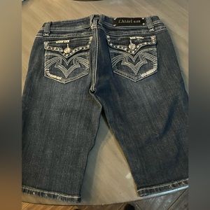 LA Idols denim shorts
